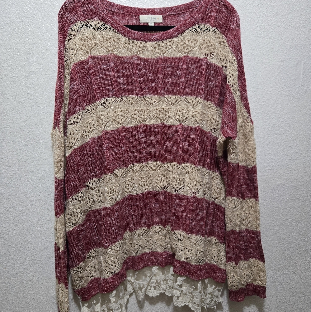 Boutique Lace Detail Top